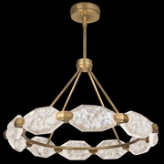 873040-2 Fine Art Lighting Allison Paladino 32"W Round Pendant with Gold Finish