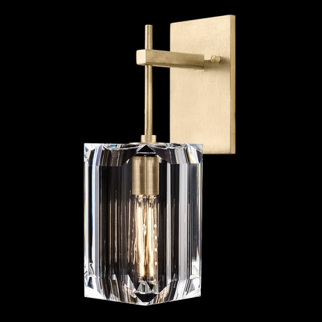 875050-2ST Fine Art Lamps Monceau 14.5"H Sconce with Gold Finish