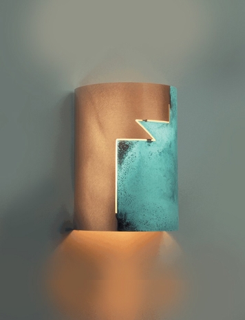 8806-8 Ultralights Lighting Luz Azul 8-Inch Box Wall Lighting