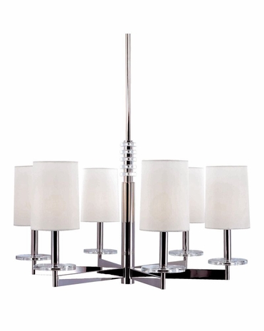 8806 Hudson Valley Bold & Glamorous (6) Light Chelsea Chandelier