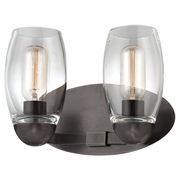 8842 Hudson Valley Pamelia 2 Light Bath Bracket