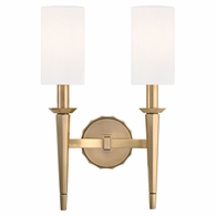8882 Hudson Valley Tioga 2 Light Wall Sconce