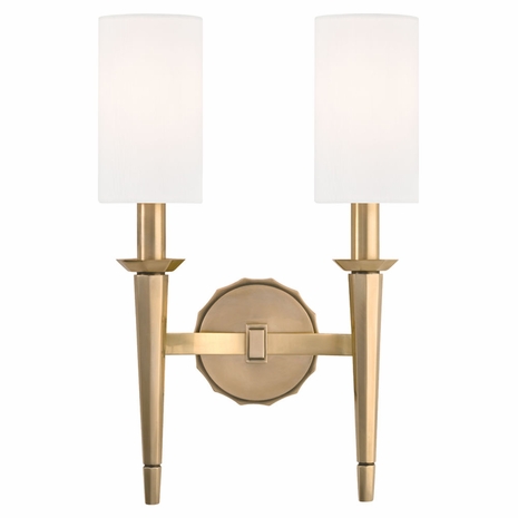 8882 Hudson Valley Tioga 2 Light Wall Sconce