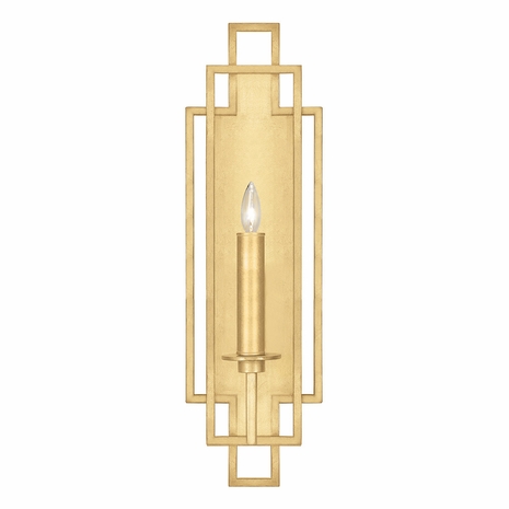 889350-30 Fine Art Lighting Cienfuegos 22"H Sconce with Gold Leaf w/No Shades Finish
