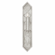 889550-4 Fine Art Lighting Cienfuegos 25"H Sconce with Silver Leaf w/No Shades Finish