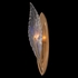 894550-2 Fine Art Lighting Plume 22"H Sconce with Gold/Dichroic "Plumes" Finish
