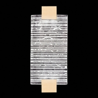 896550-35ST Fine Art Lighting Terra 11.75"H Sconce with Gold/Rake Clear Finish