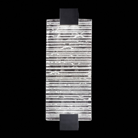 896650-15ST Fine Art Lighting Terra 15.75"H Sconce with Black/Rake Clear Finish