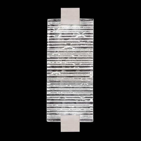 896650-25ST Fine Art Lighting Terra 15.75"H Sconce with Silver/Rake Clear Finish