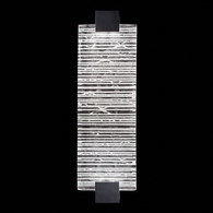 896750-15ST Fine Art Lighting Terra 21.75"H Sconce with Black/Rake Clear Finish