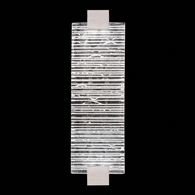 896750-25ST Fine Art Lighting Terra 21.75"H Sconce with Silver/Rake Clear Finish
