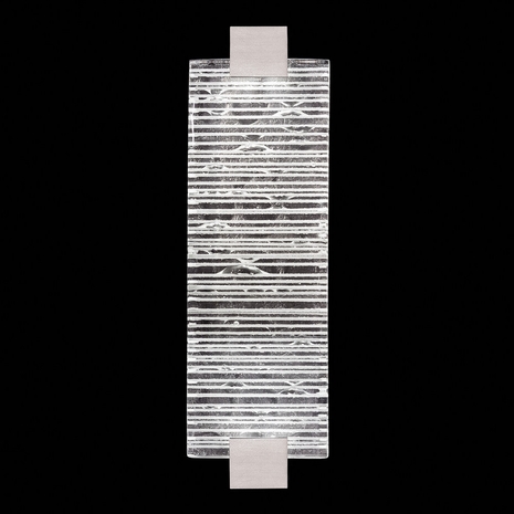 896750-25ST Fine Art Lighting Terra 21.75"H Sconce with Silver/Rake Clear Finish