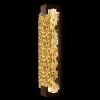896750-42ST Fine Art Lighting Terra 21.75"H Sconce with Bronze/Gold Leaf Glass Finish