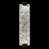896850-11 Fine Art Lighting Terra 27.75"H Sconce with Black/Clear Glass Finish