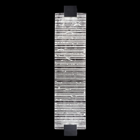 896850-15ST Fine Art Lighting Terra 27.75"H Sconce with Black/Rake Clear Finish