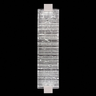 896850-25ST Fine Art Lighting Terra 27.75"H Sconce with Silver/Rake Clear Finish