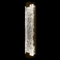 896850-41ST Fine Art Lighting Terra 27.75"H Sconce with Bronze/Clear Glass Finish