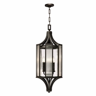 899882 Fine Art Lighting Bristol 11.9"W Lantern with Black Finish