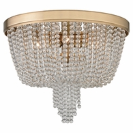 9008 Hudson Valley Royalton 4 Light Flush Mount
