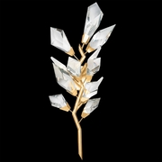 901640-2 Fine Art Lighting Foret 19"W Linear Pendant with Gold Finish