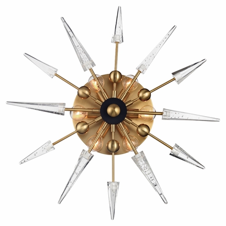 9025 Hudson Valley Sparta 6 Light Wall Sconce