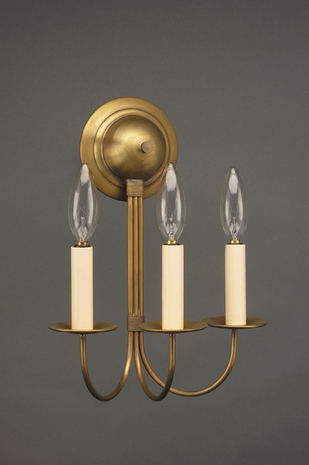 903W Northeast Lantern Sconce (3) Light Candelabra Sconce Fixture With Multiple Glass & Finish Options