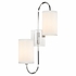 9100 Hudson Valley Junius 2 Light Wall Sconce