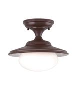 9101 Hudson Valley Independence 1 Light Semi Flush
