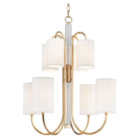 9108 Hudson Valley Junius 8 Light Chandelier