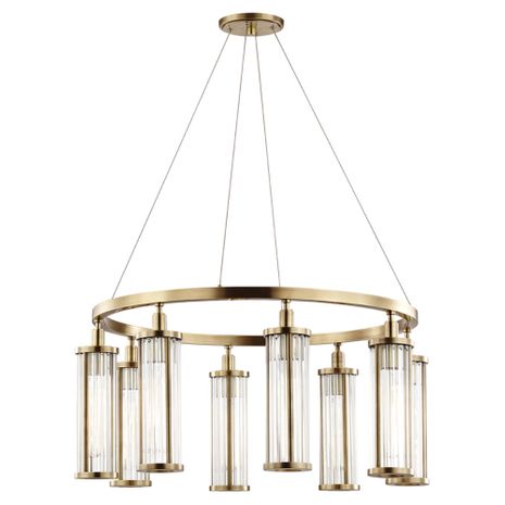 9130 Hudson Valley Marley 8 Light Pendant