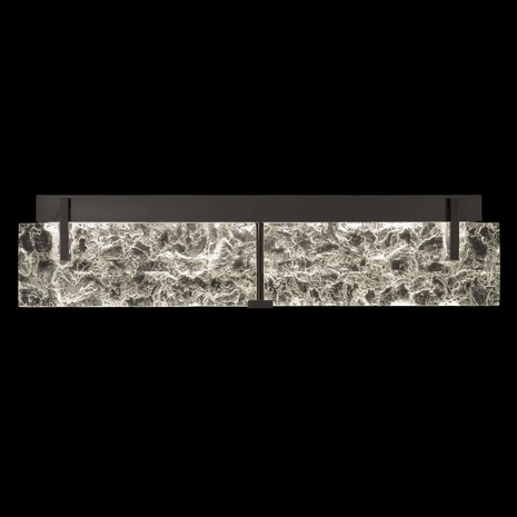 913450-11ST Fine Art Lighting Terra 29"W Bath Bar with Black/Clear Glass Finish