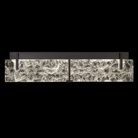 913450-11 Fine Art Lighting Terra 29"W Bath Bar with Black/Clear Glass Finish
