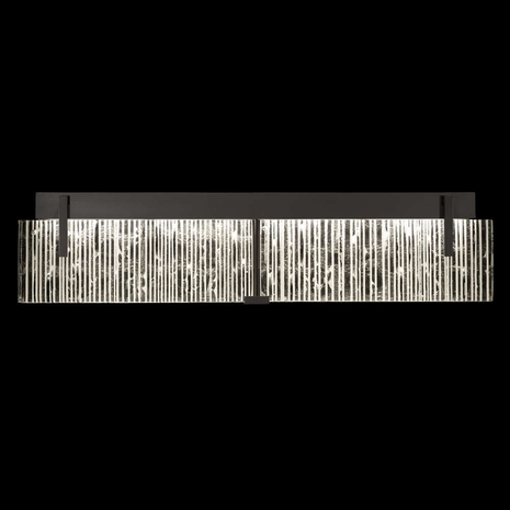 913450-15ST Fine Art Lighting Terra 29"W Bath Bar with Black/Rake Clear Finish