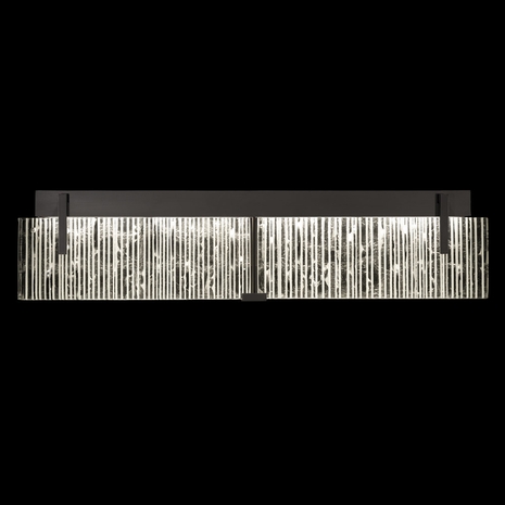 913450-15 Fine Art Lighting Terra 29"W Bath Bar with Black/Rake Clear Finish