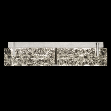 913450-21ST Fine Art Lighting Terra 29"W Bath Bar with Silver/Clear Glass Finish