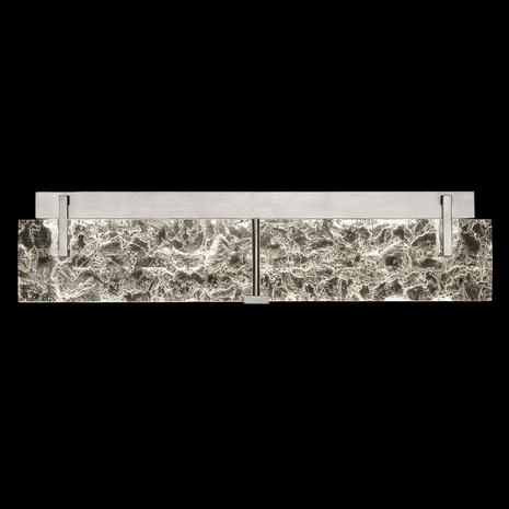 913450-21 Fine Art Lighting Terra 29"W Bath Bar with Silver/Clear Glass Finish