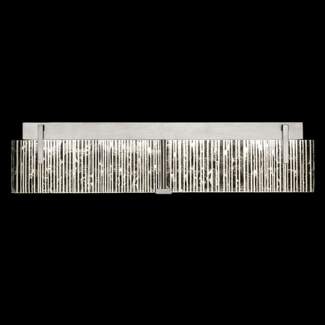 913450-25 Fine Art Lighting Terra 29"W Bath Bar with Silver/Rake Clear Finish