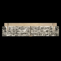 913450-31 Fine Art Lighting Terra 29"W Bath Bar with Gold/Clear Glass Finish