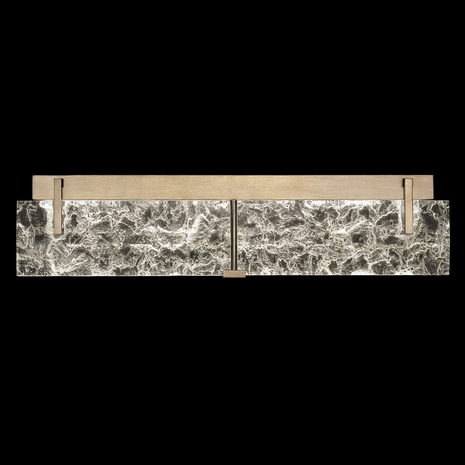 913450-31 Fine Art Lighting Terra 29"W Bath Bar with Gold/Clear Glass Finish