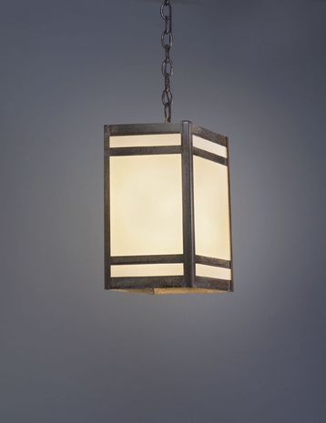 9135 Ultralights Lighting Classics Diamond Shaped Hanging Pendant with Diffuser
