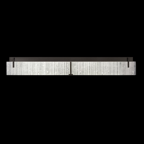 913950-15 Fine Art Lighting Terra 48"W Bath Bar with Black/Rake Clear Finish