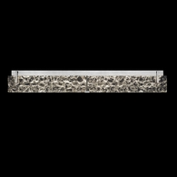 913950-21 Fine Art Lighting Terra 48"W Bath Bar with Silver/Clear Glass Finish