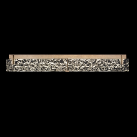 913950-31 Fine Art Lighting Terra 48"W Bath Bar with Gold/Clear Glass Finish