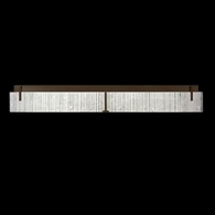 913950-45 Fine Art Lighting Terra 48"W Bath Bar with Bronze/Rake Clear Finish