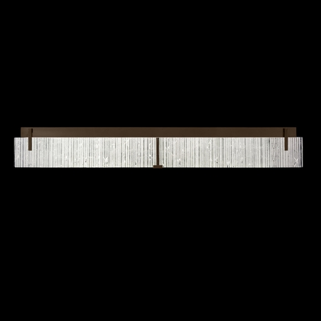 913950-45 Fine Art Lighting Terra 48"W Bath Bar with Bronze/Rake Clear Finish