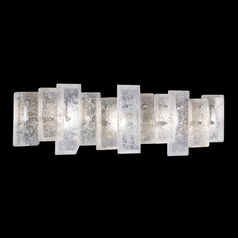 914450-1 Fine Art Lighting Lunea 28"W Bath Bar with Silver Finish