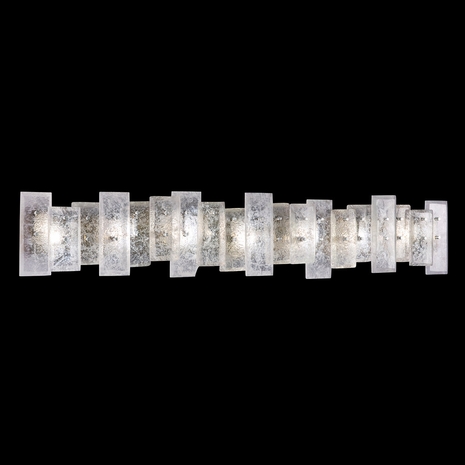 914750-1 Fine Art Lighting Lunea 48"W Bath Bar with Silver Finish