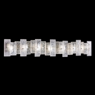 914750-1 Fine Art Lighting Lunea 48"W Bath Bar with Silver Finish