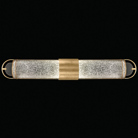915050-31 Fine Art Lighting Bond 35"W Bath Bar with Gold/Diamond Blanket Finish