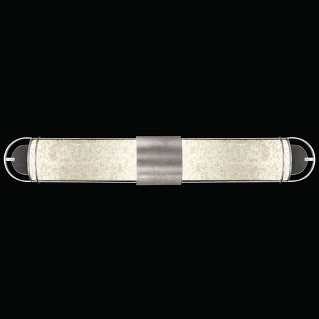 915050-42 Fine Art Lighting Bond 35"W Bath Bar with Silver/Bahama Sand Finish